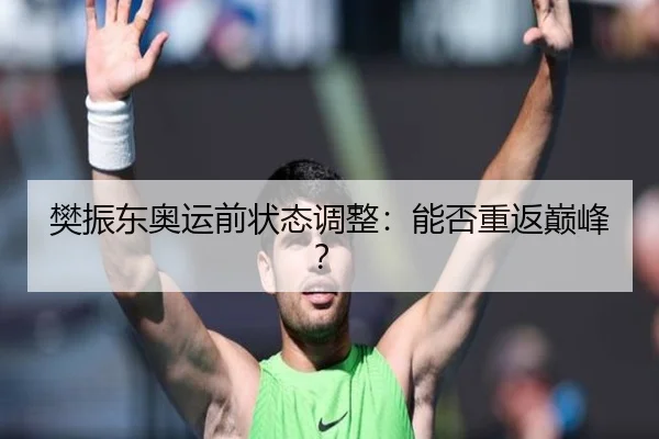 樊振东奥运前状态调整：能否重返巅峰？